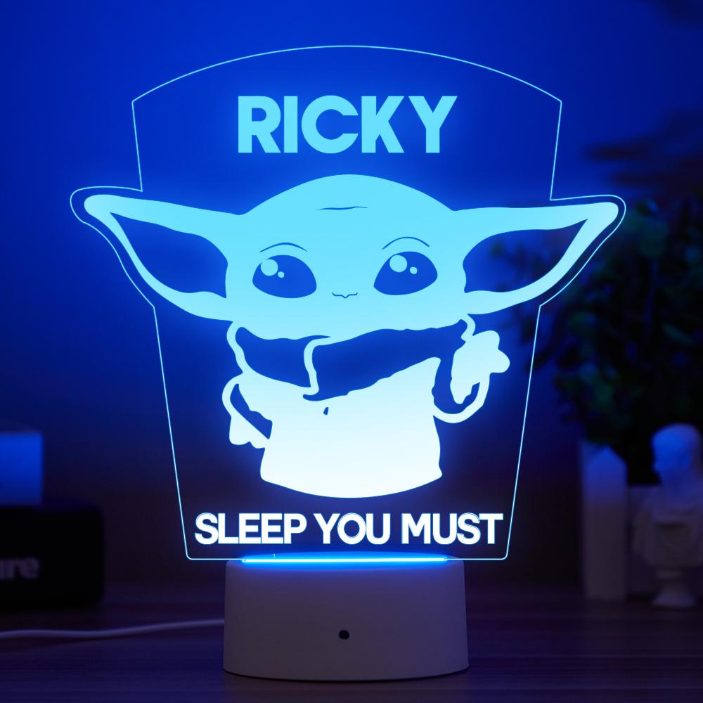 Personalized Night Light Kid's Bedroom Decor