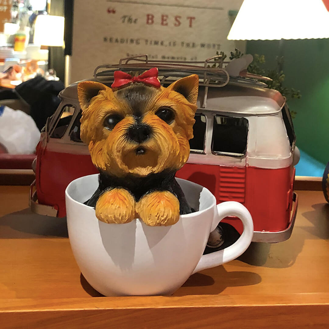 Teetasse Hund Kaffeetasse Ornament