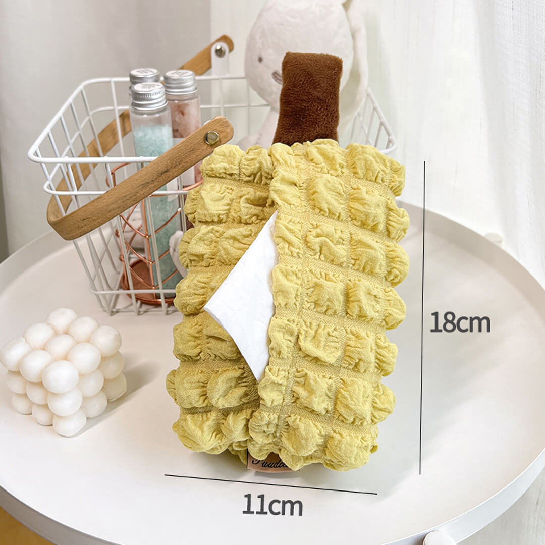 Cute Puffs Style Tissue Box Cover