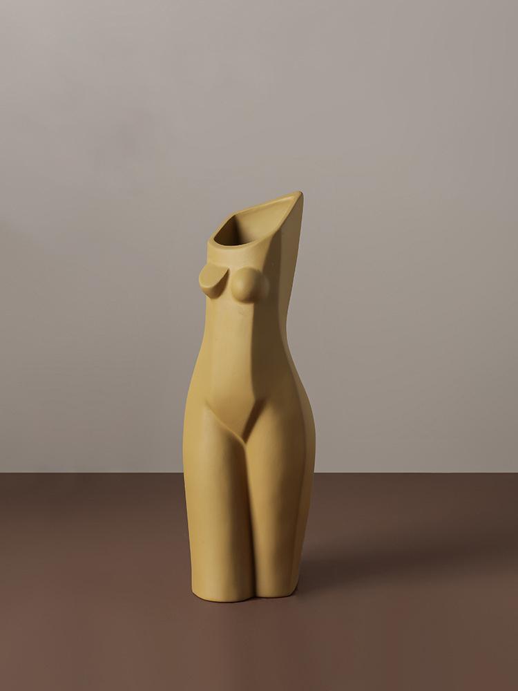 Vase im abstrakten Kunststil