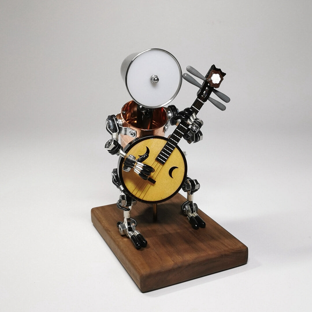 Steampunk Zhongruan Roboterlampe