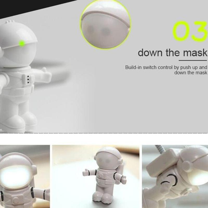Astronauta USB Luz Nocturna