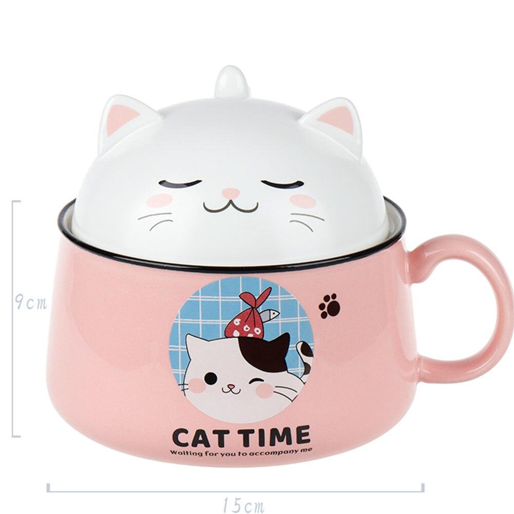 Contenedor de comida estilo gato