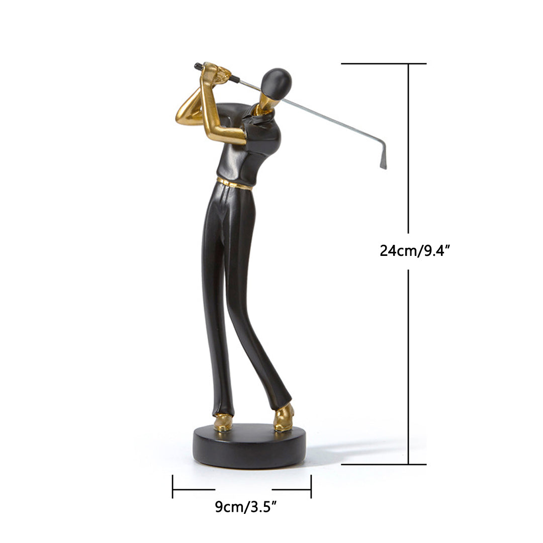 Moderne Golferfiguren