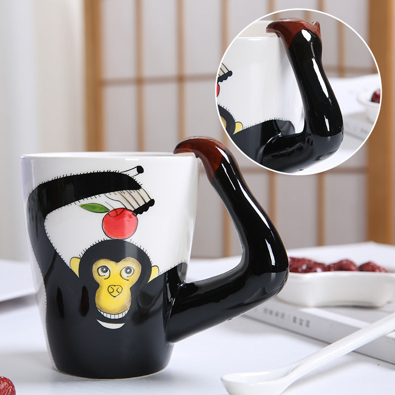 3D Hand-Made Animals Coffee Mug