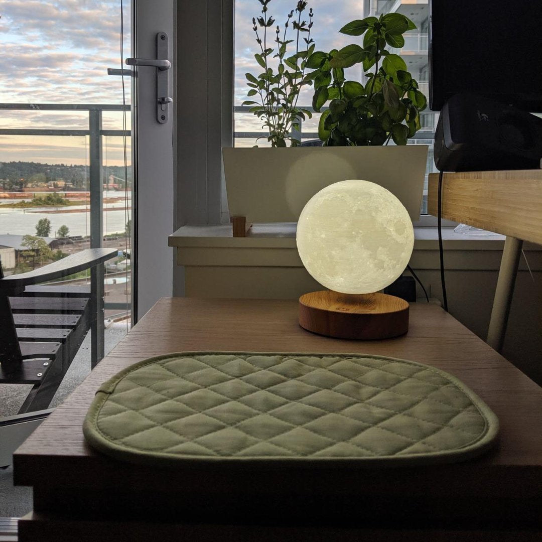 Levitating Moon Lamp