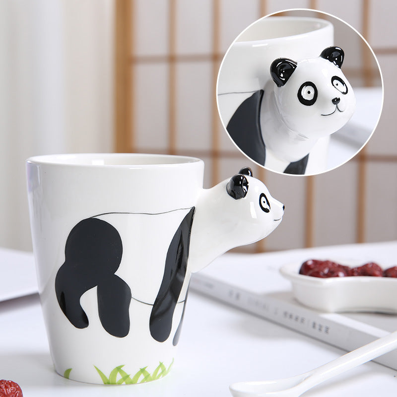 3D Hand-Made Animals Coffee Mug