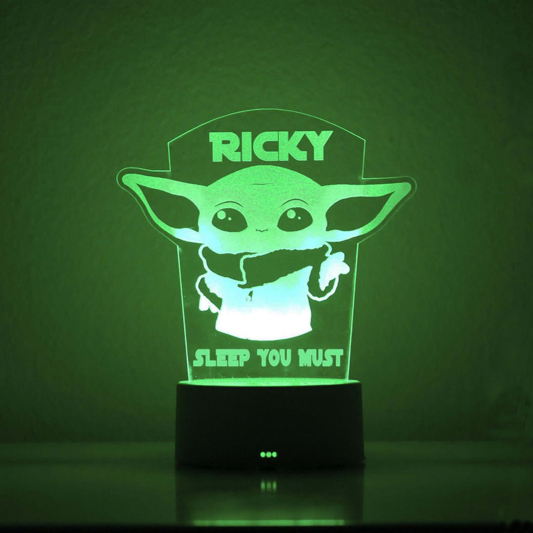 Personalized Night Light Kid's Bedroom Decor