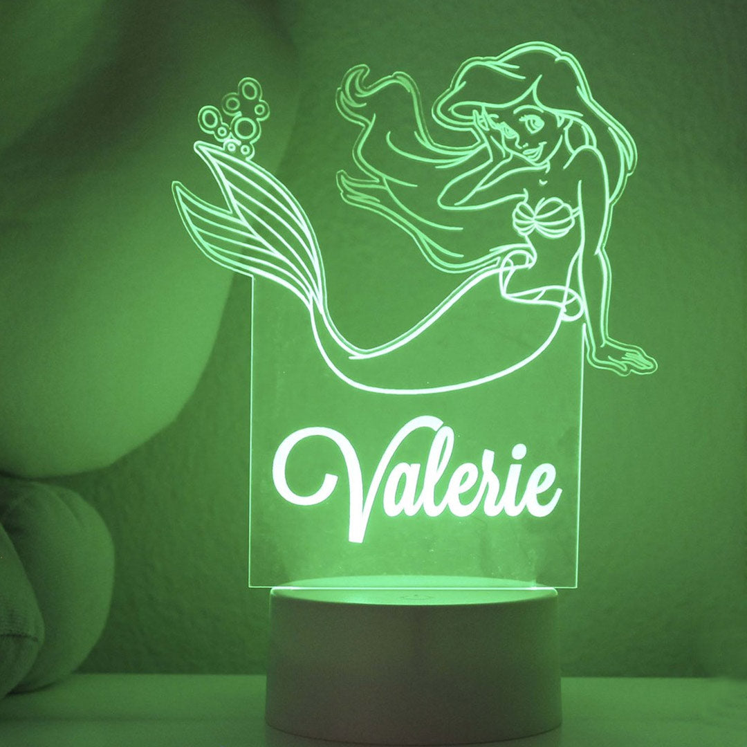 Personalized Night Light Kid's Bedroom Decor