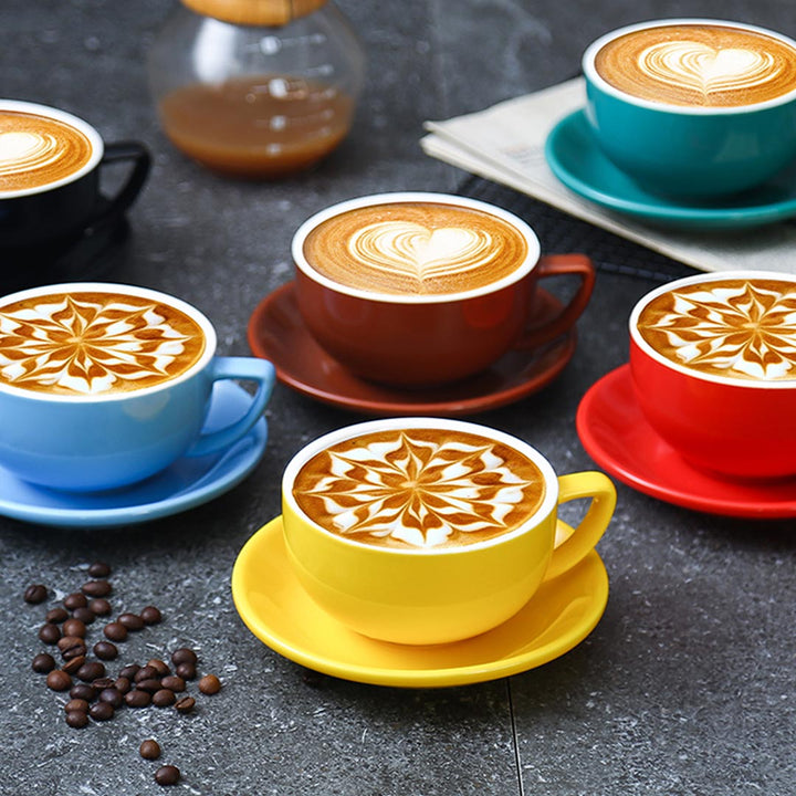 Colorfull Coffee Ceramic Colorful Coffee Mugs – feajoy