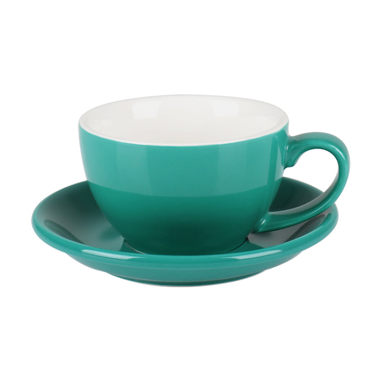 Tazas de café coloridas de cerámica