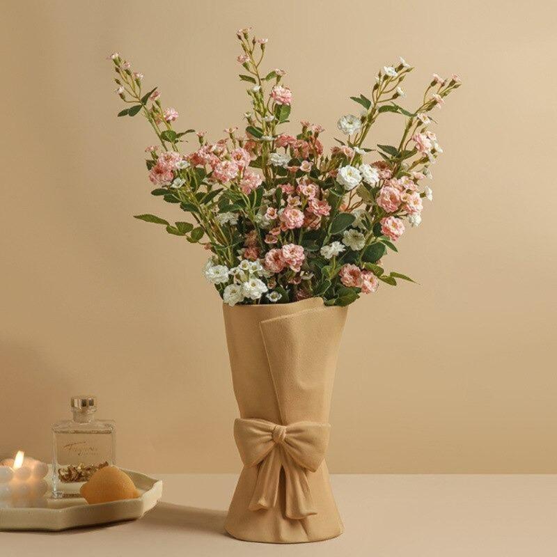 Luxury Bowknot Vase
