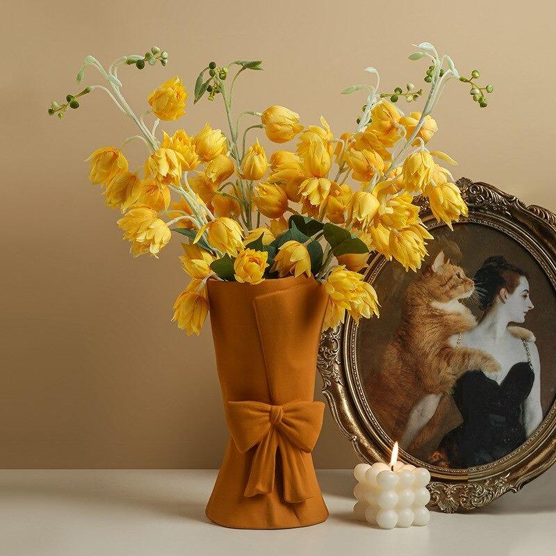 Luxury Bowknot Vase