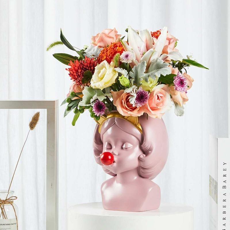 Bubblegum Girl Vase