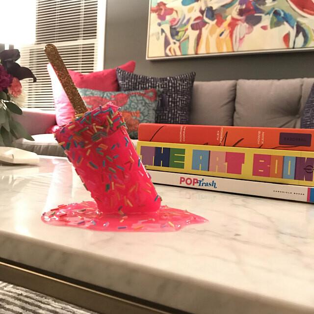 Melting Popsicle Decoration