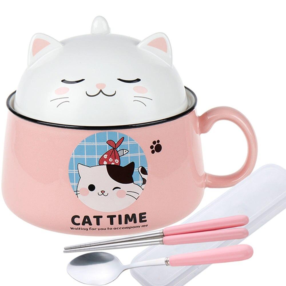 Contenedor de comida estilo gato