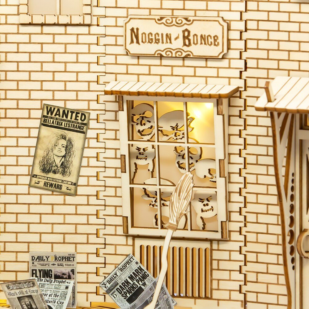 Diagon Alley DIY Book Nook