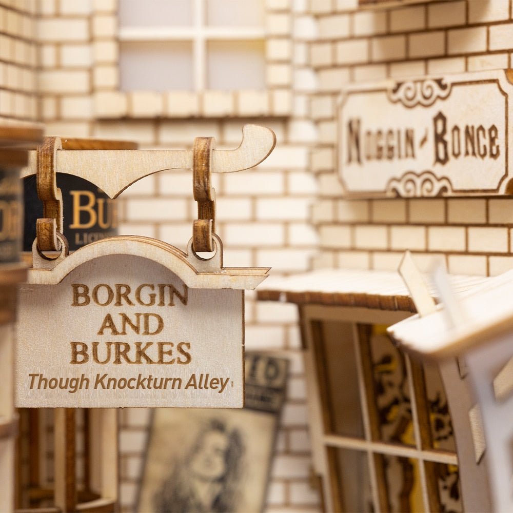 Diagon Alley DIY Book Nook