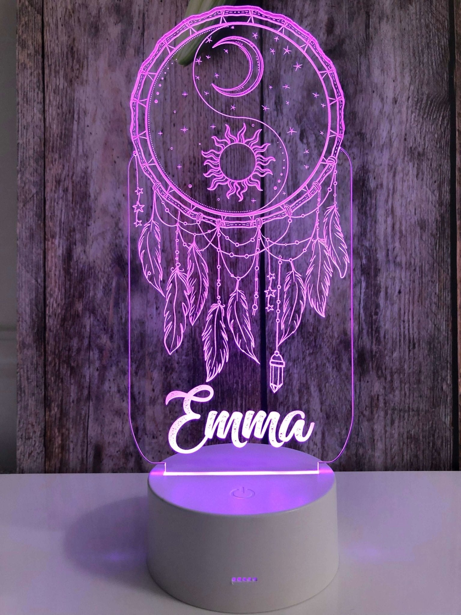 Dream Catcher Light - Personalised With Any Name