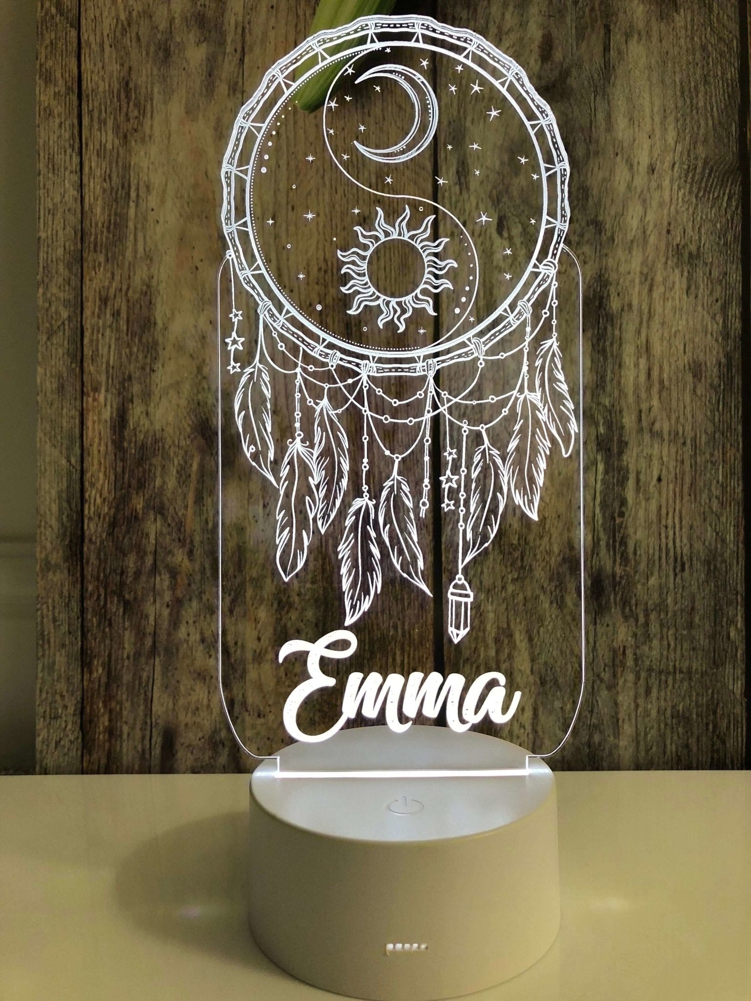 Dream Catcher Light - Personalised With Any Name