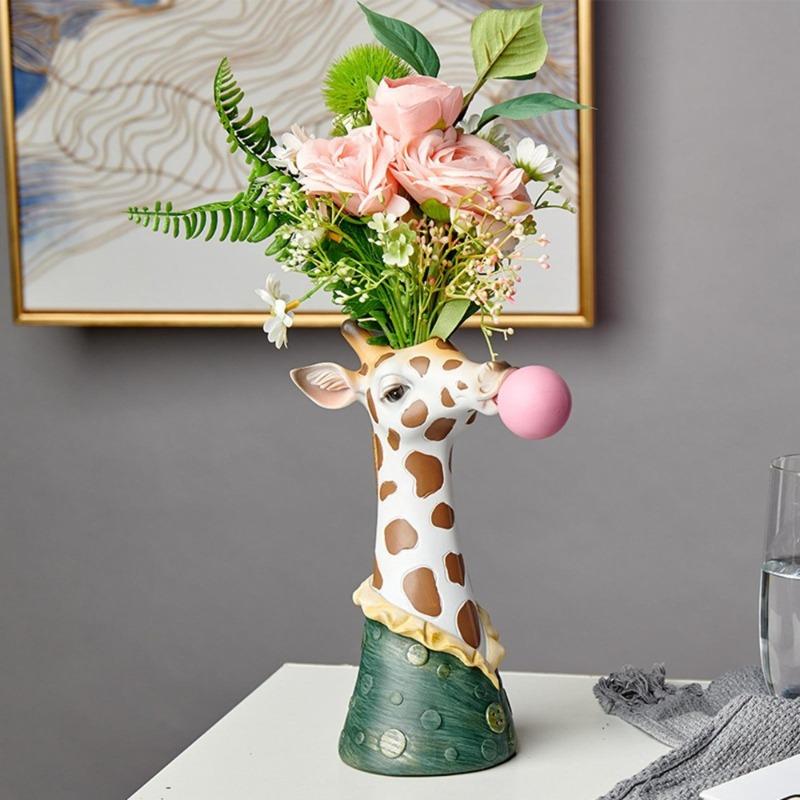 Vase animal chewing-gum