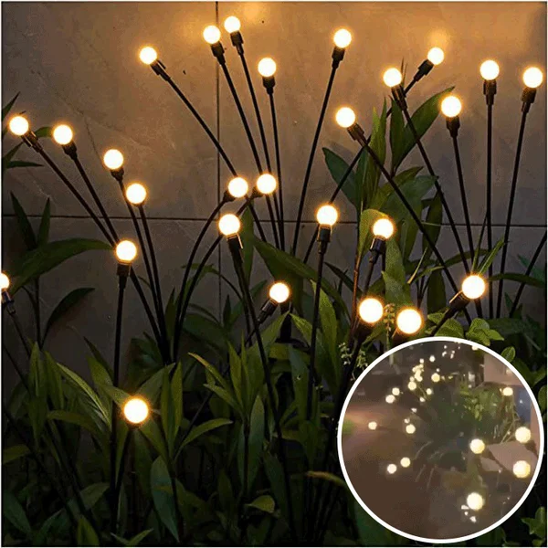 🌱Solar Powered Firefly Garden Light