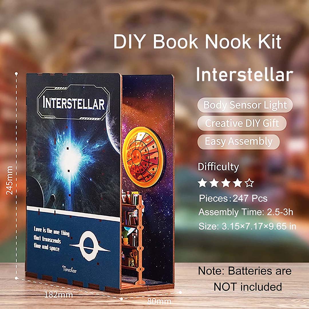 Interstellar DIY Book Nook Kit – feajoy