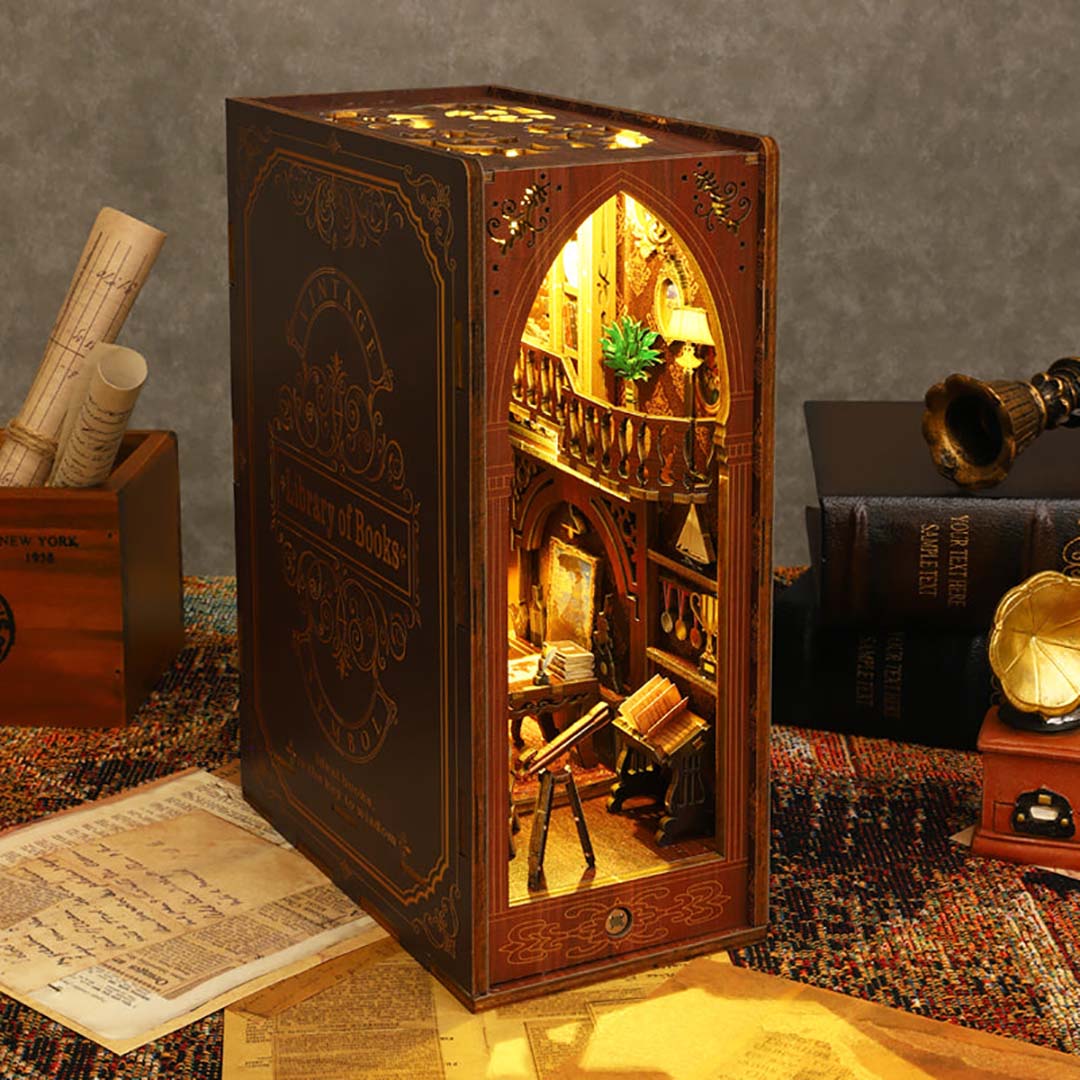 Library Of Books DIY Book Nook Kit – feajoy