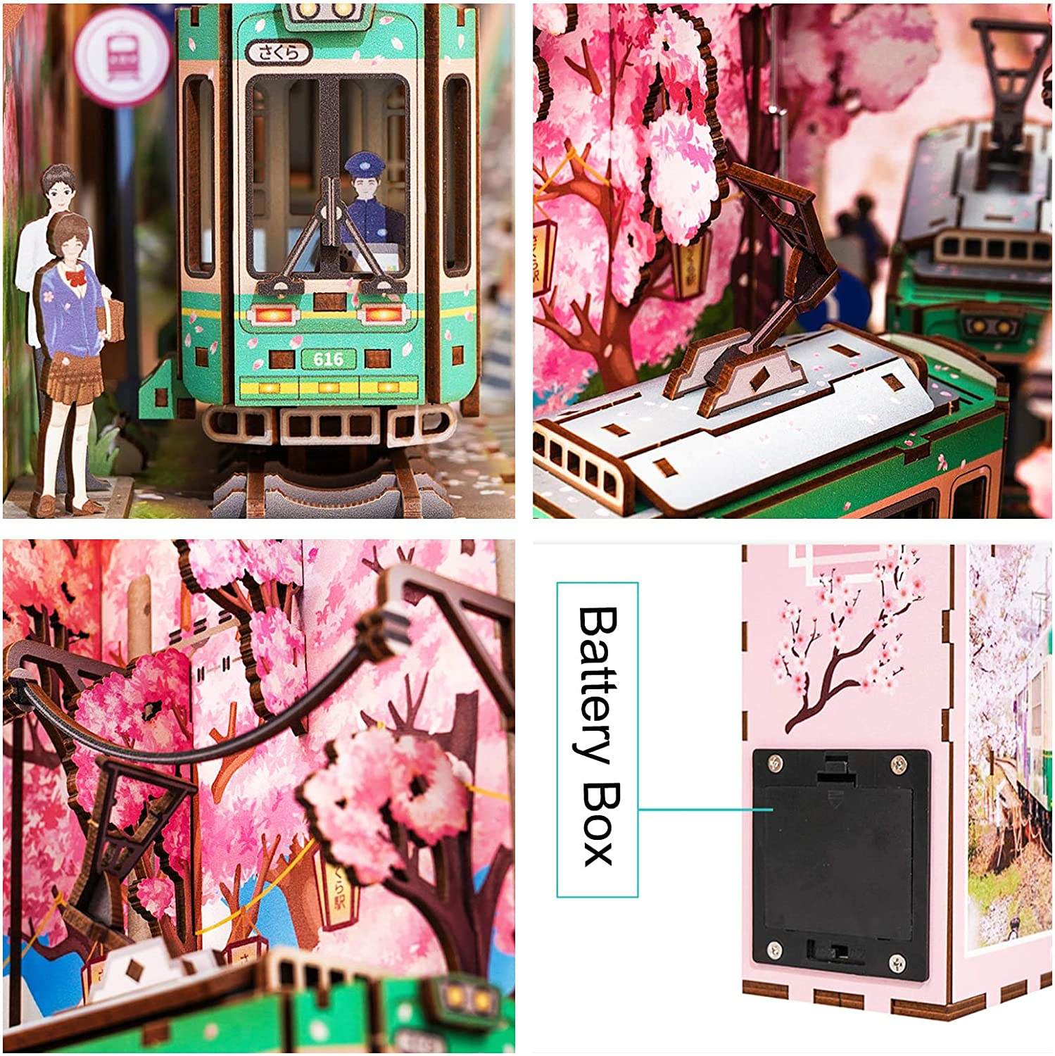 Sakura's Travel DIY Book Nook Kit