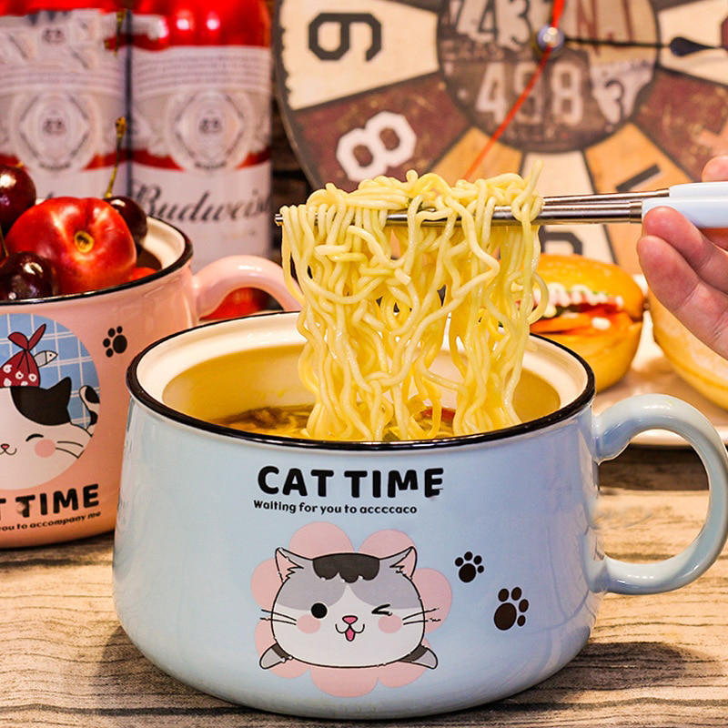 Contenedor de comida estilo gato