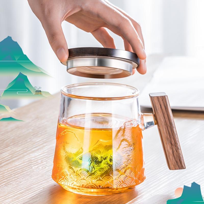 Mountain & Sea Glass Coffee and Tea Mug