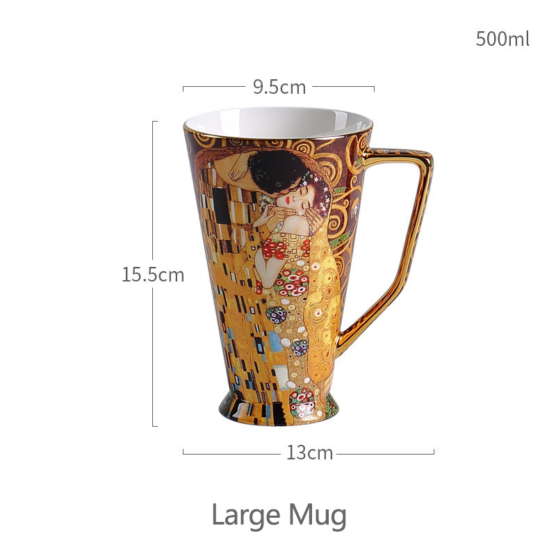 The size of kiss tall mug