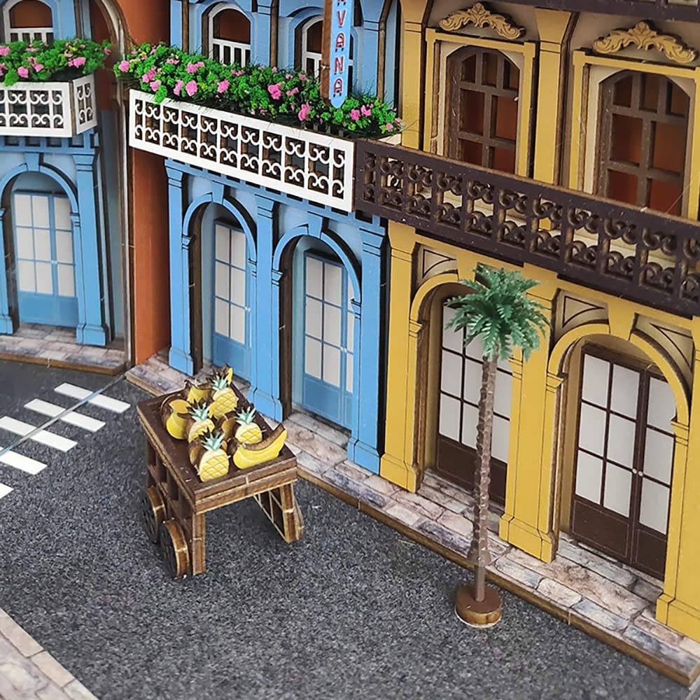 Havana Stroll Book Nook 3D Wooden Puzzle