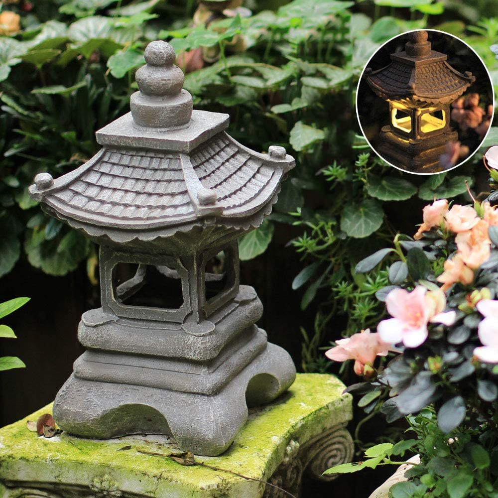 Solar-Zen-Leuchten im japanischen Stil für den Außenbereich