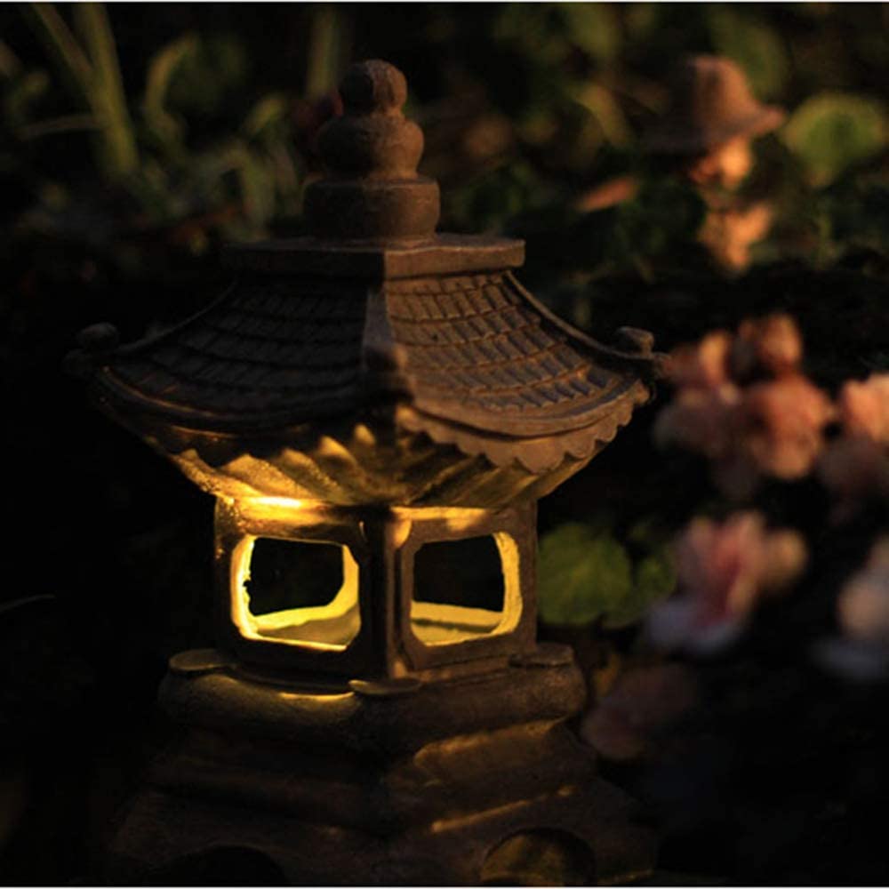 Solar-Zen-Leuchten im japanischen Stil für den Außenbereich