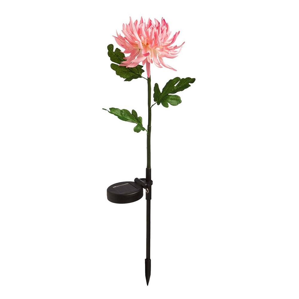 2 Pack Solar Chrysanthemum Garden Light