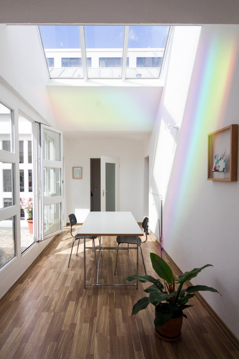 Regenbogen-Fensterfolie