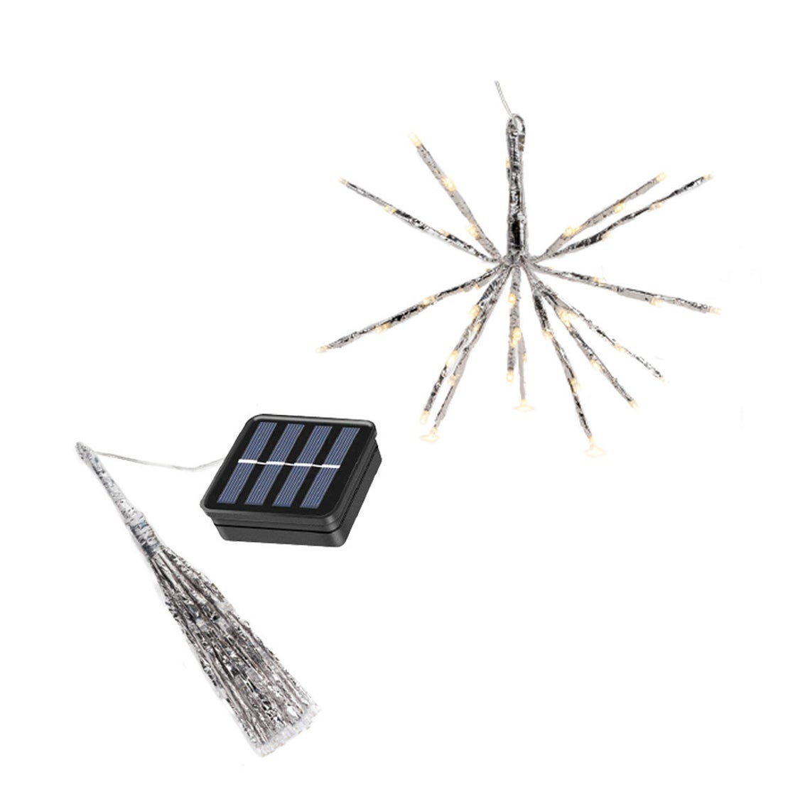 Luce solare per fuochi d'artificio a LED per esterni