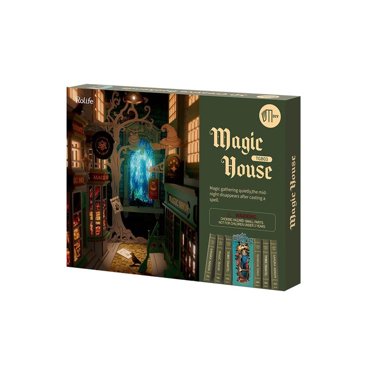 Magic House 3D Wooden DIY Book Nook