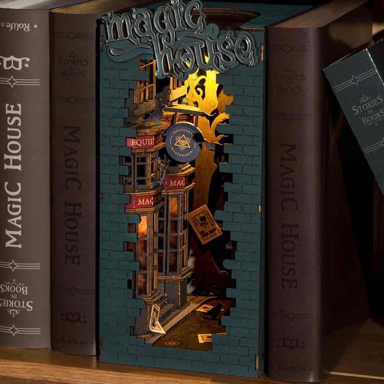 Magic House 3D Wooden DIY Book Nook
