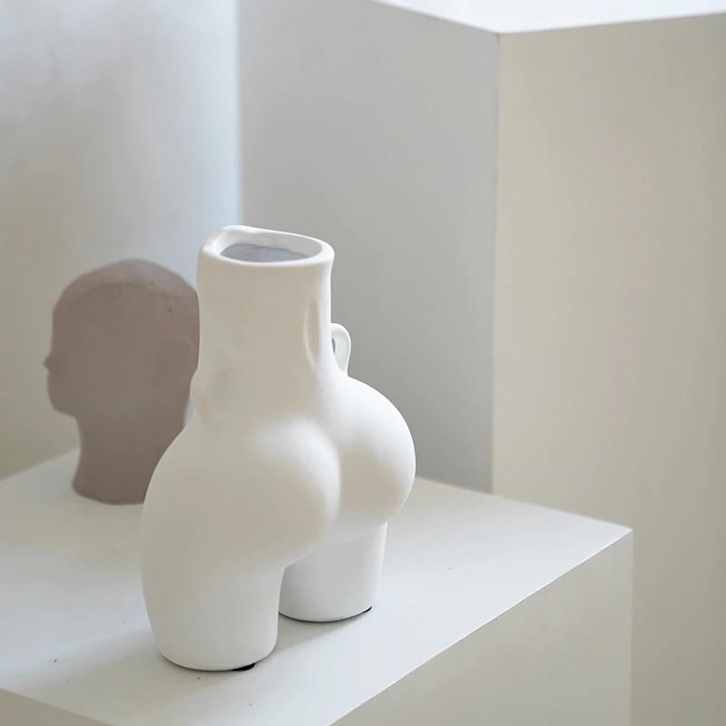 Maiden's Torso Dekorative Vase