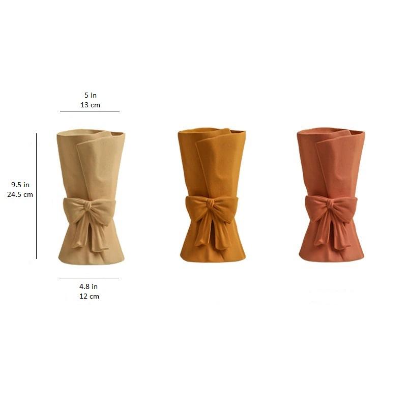 Luxury Bowknot Vase