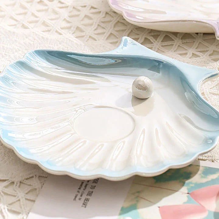 pearl shell tea cups and saucers