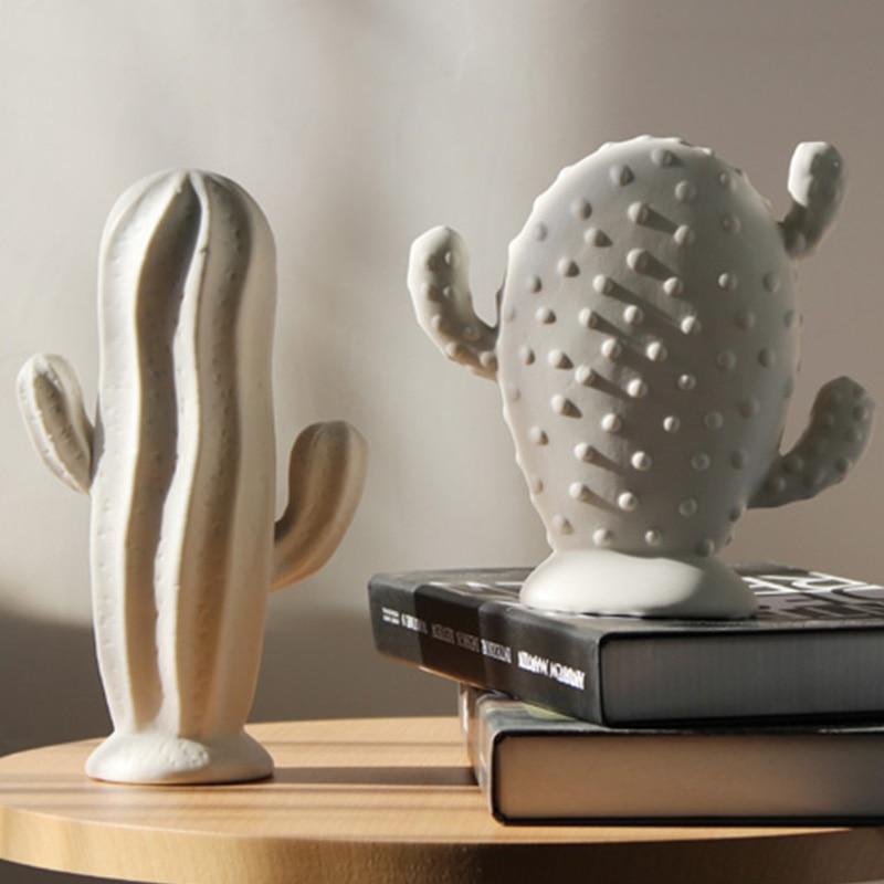 Cactus de cerámica