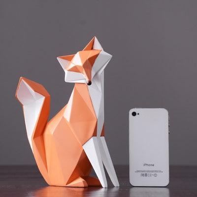 Geometrischer Orangenfuchs