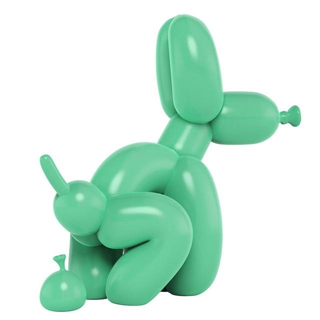 Kackender Hund