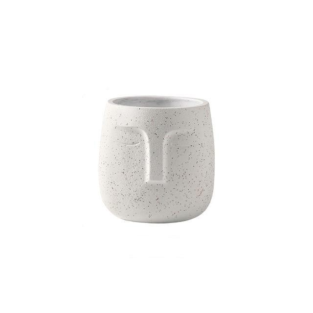 Quirky Face Plant Pot