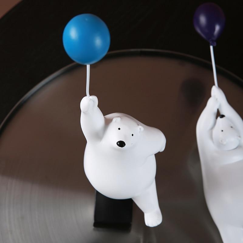 Balloon Flying Polar Bear