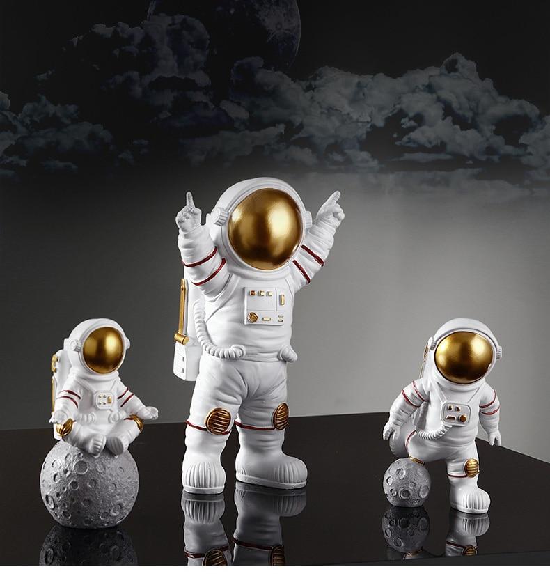 Figuras de astronautas