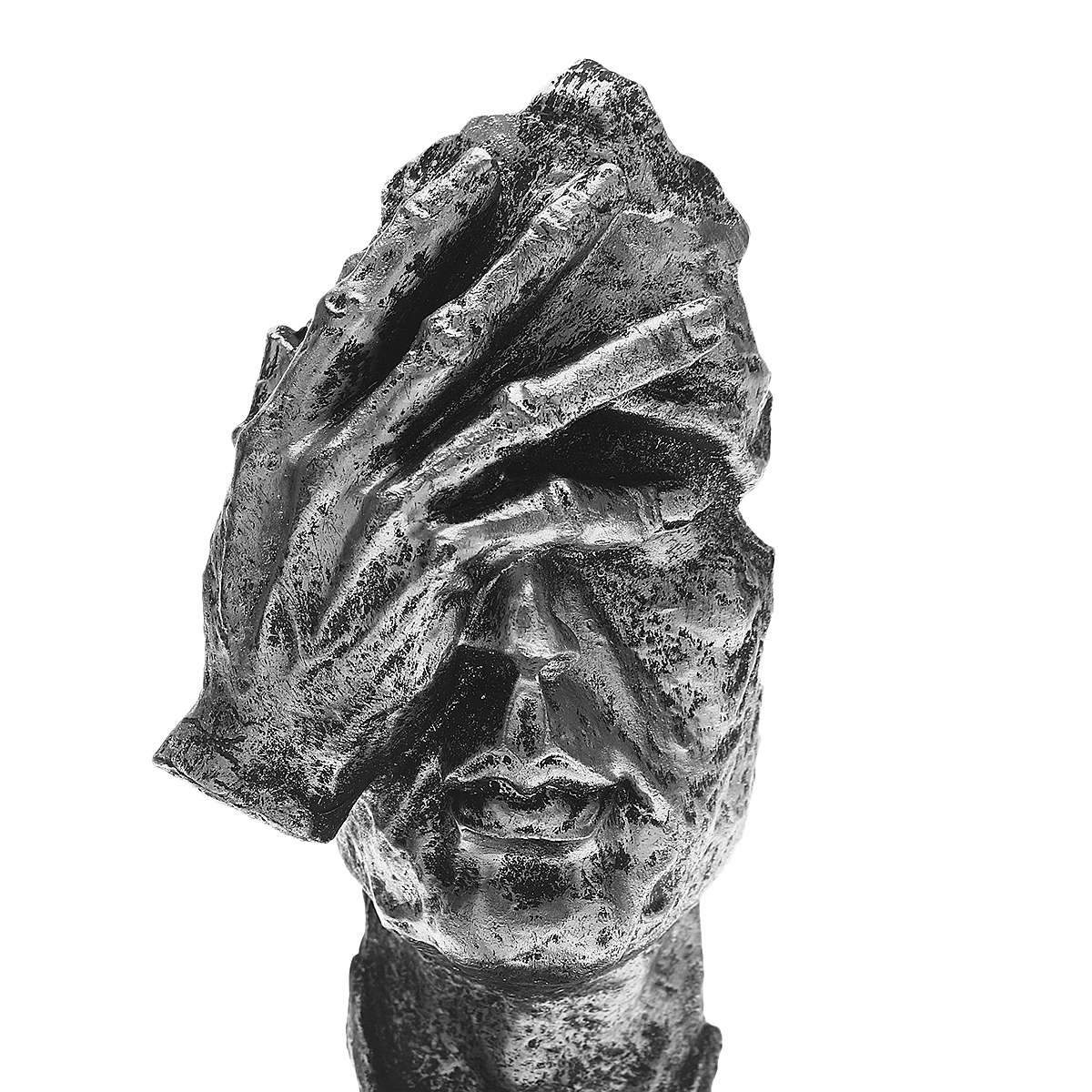 Statue de paume faciale